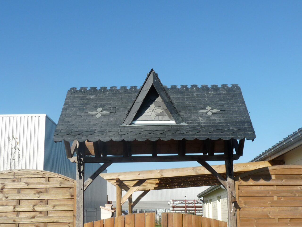 Photo d'une réalisation d'une toiture